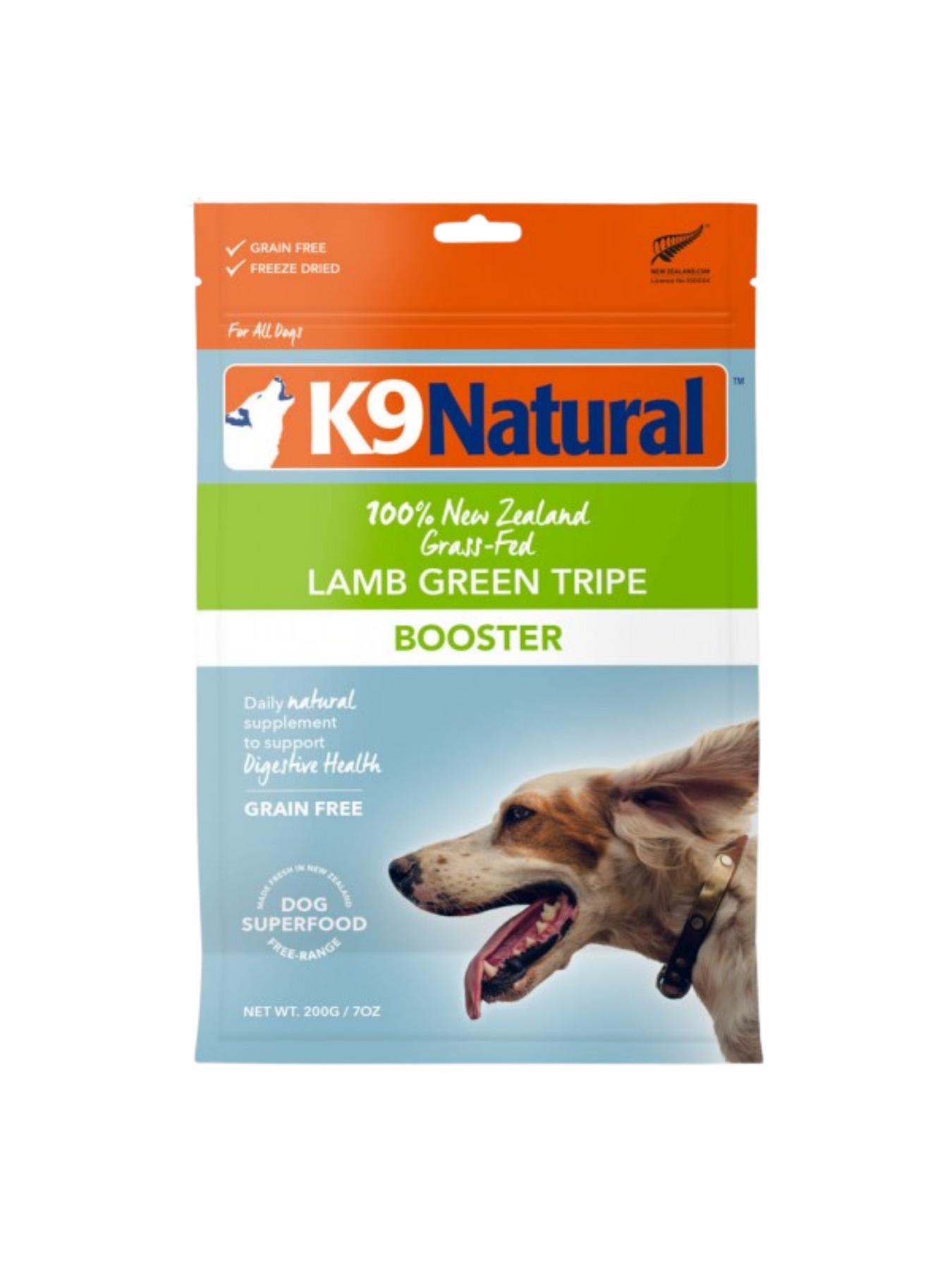 K9 Natural - 凍乾健康小食 - 羊綠草胃營養補品(200 g)