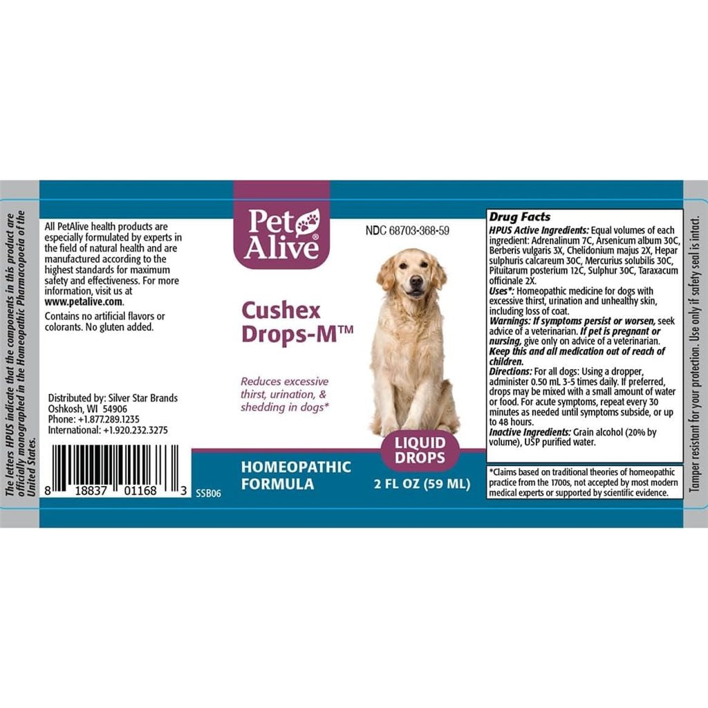 PetAlive - Cushex Drops-M 針對庫欣氏症常見徵狀