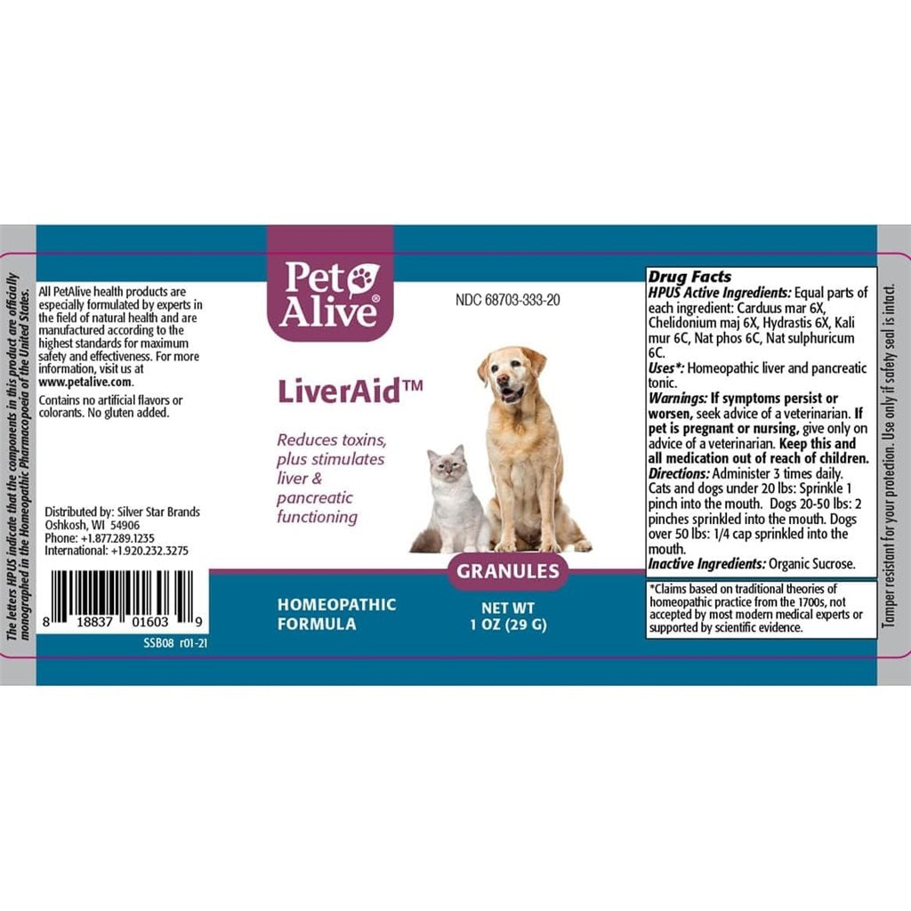 PetAlive - LiverAid 針對肝臟問題