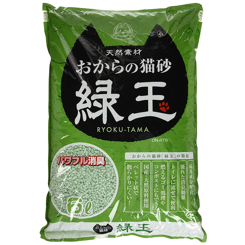 日立 – 綠玉綠茶豆腐貓砂 (6Lx4包) #43537