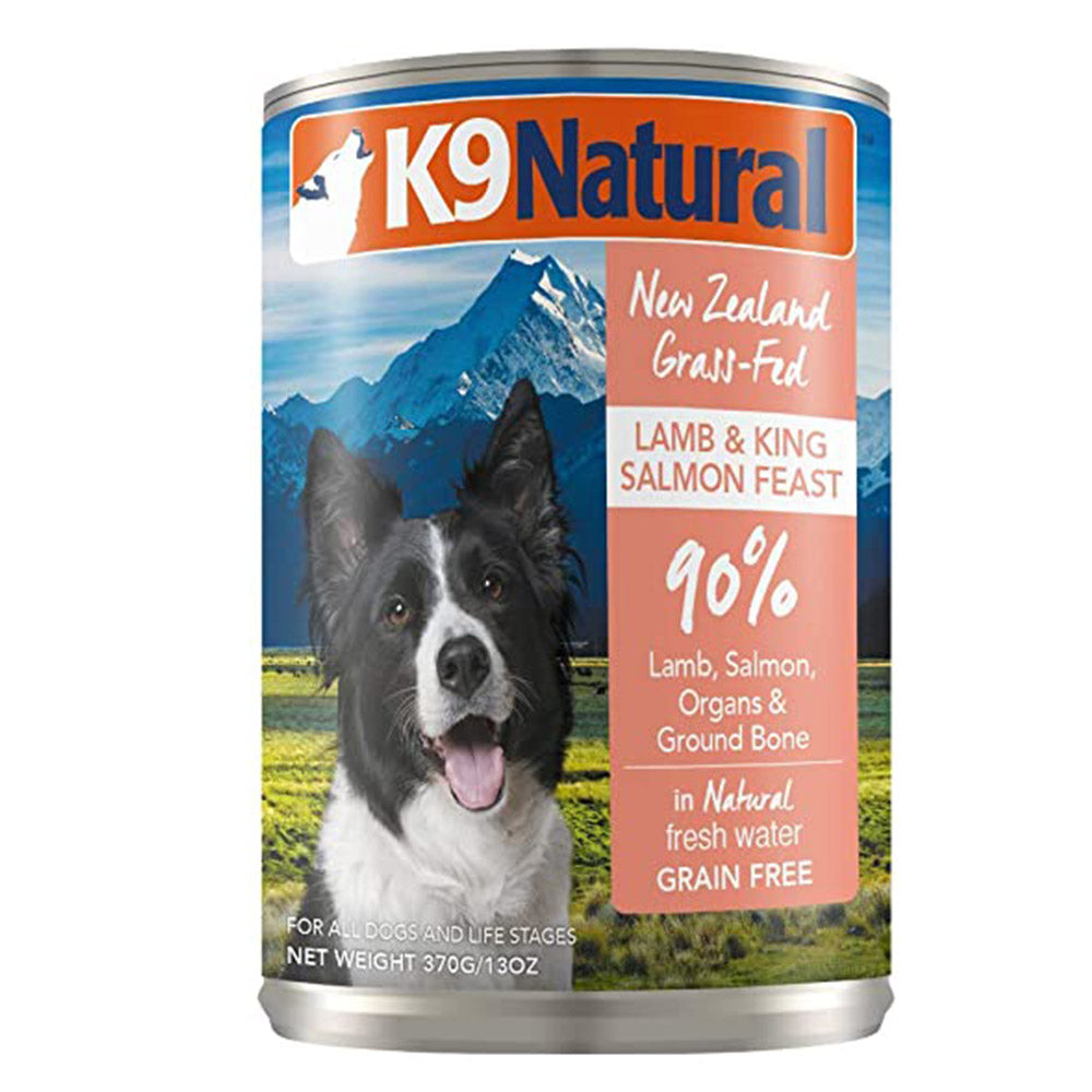 K9 Natural - 狗罐頭 170g&370g -(牛肉/羊肉/雞肉/牛肉藍尖尾鱈魚/羊肉及三文魚)