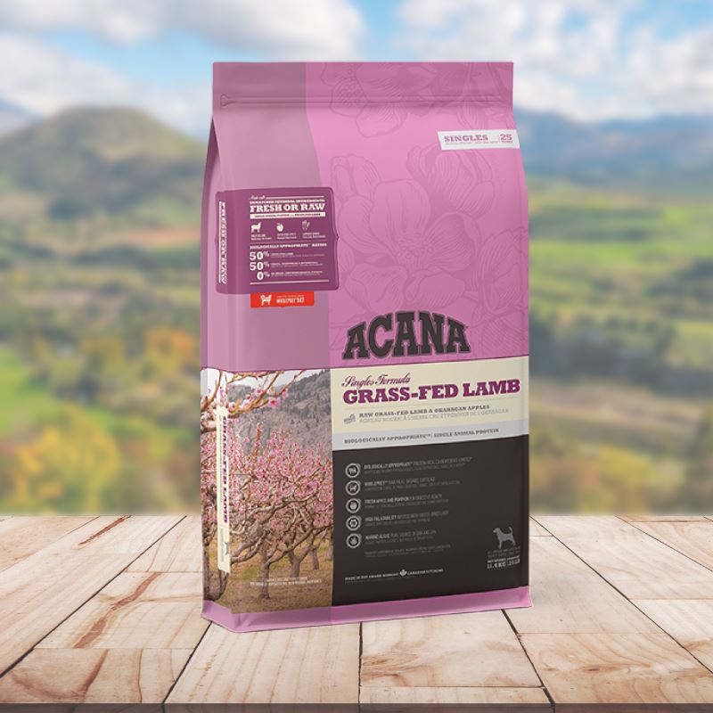 ACANA - 無穀物單一蛋白草飼羊狗糧配方(2kg/6kg/11.4 kg)