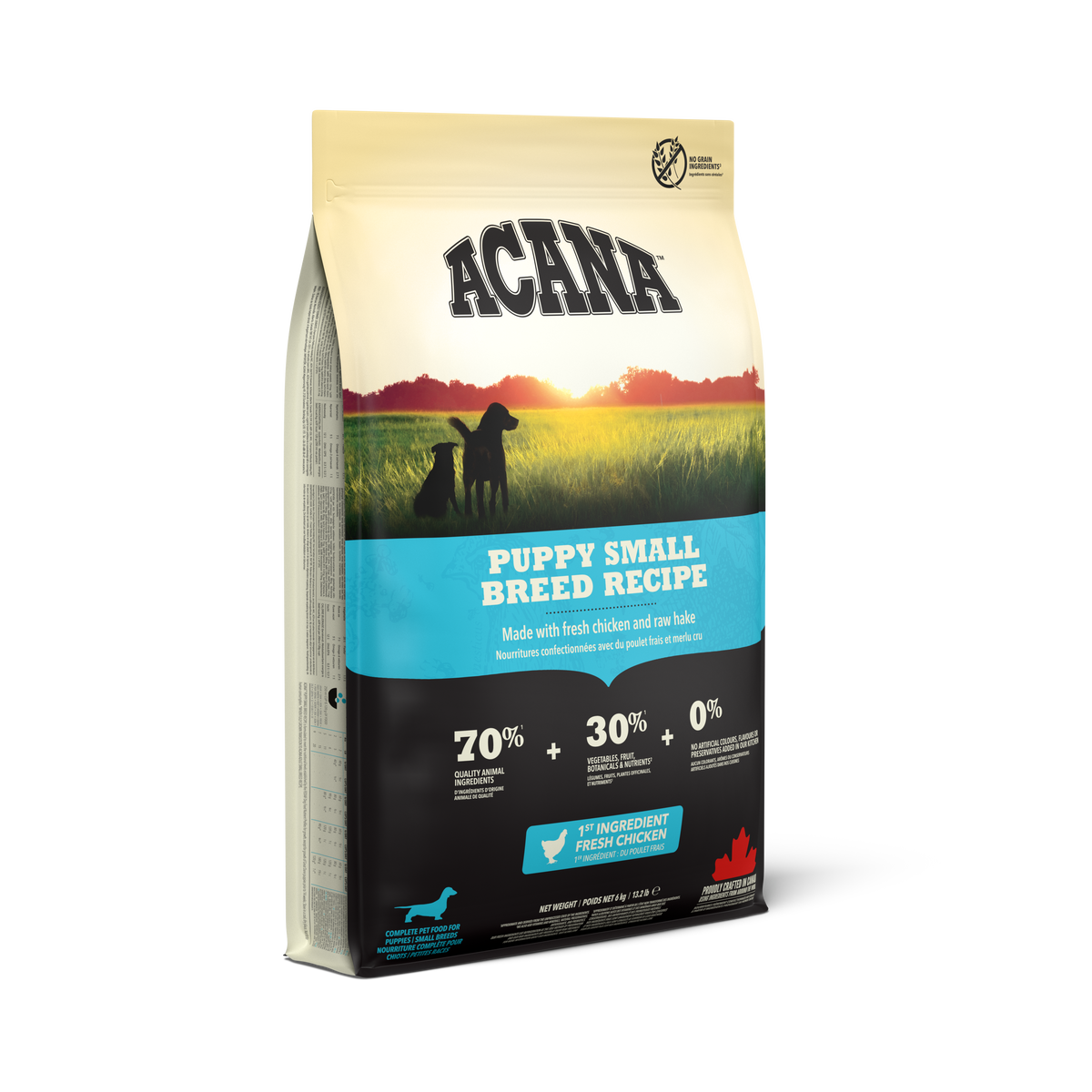 ACANA - 挑嘴小型幼犬無穀配方飼料(2kg/6kg)