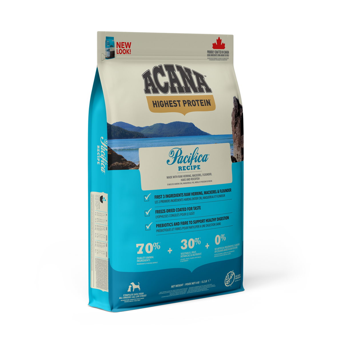 ACANA - 無穀物狗糧地域素材太平洋配方(2kg/6kg/11.4 kg)