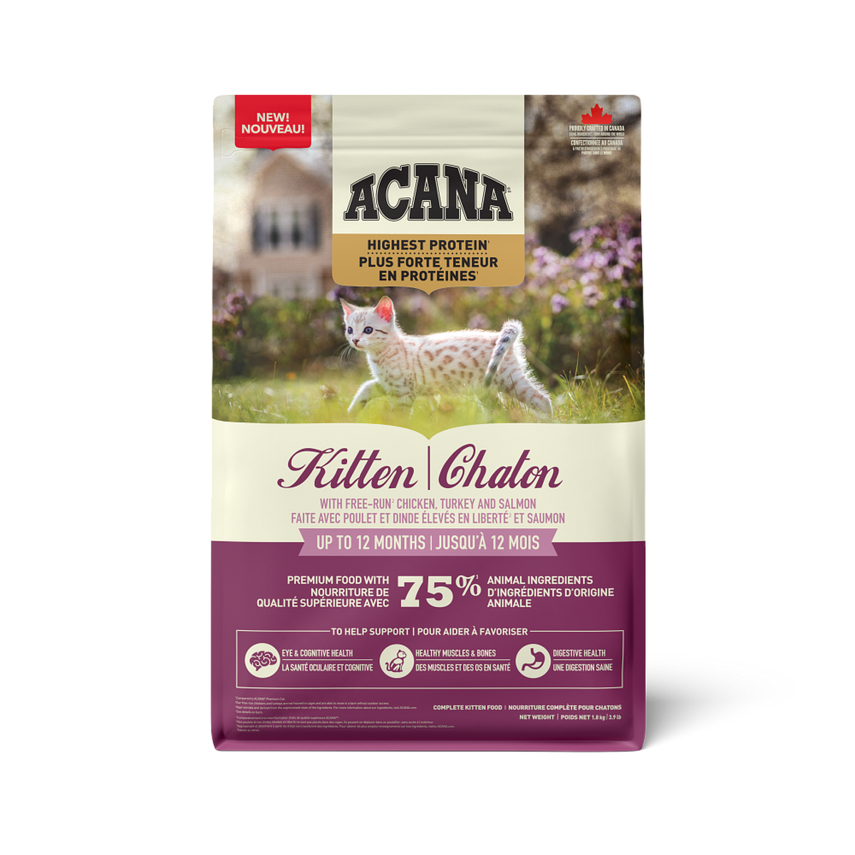 ACANA - 無穀高蛋白幼貓糧