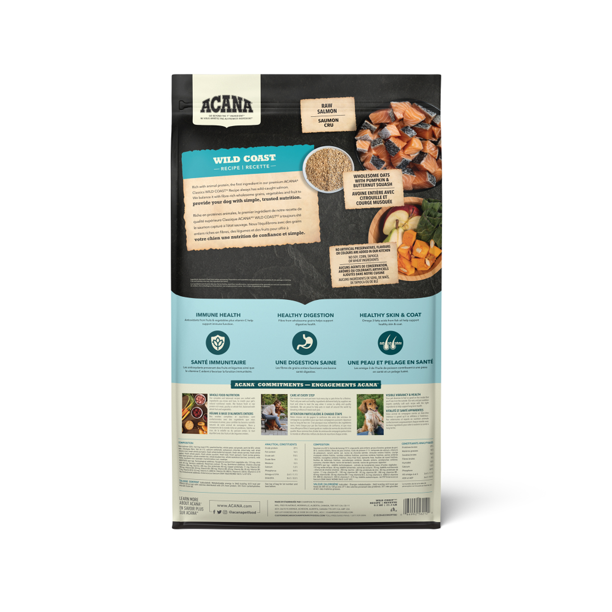 ACANA - 狂野海岸狗糧配方(2kg/6kg/9.7 kg)
