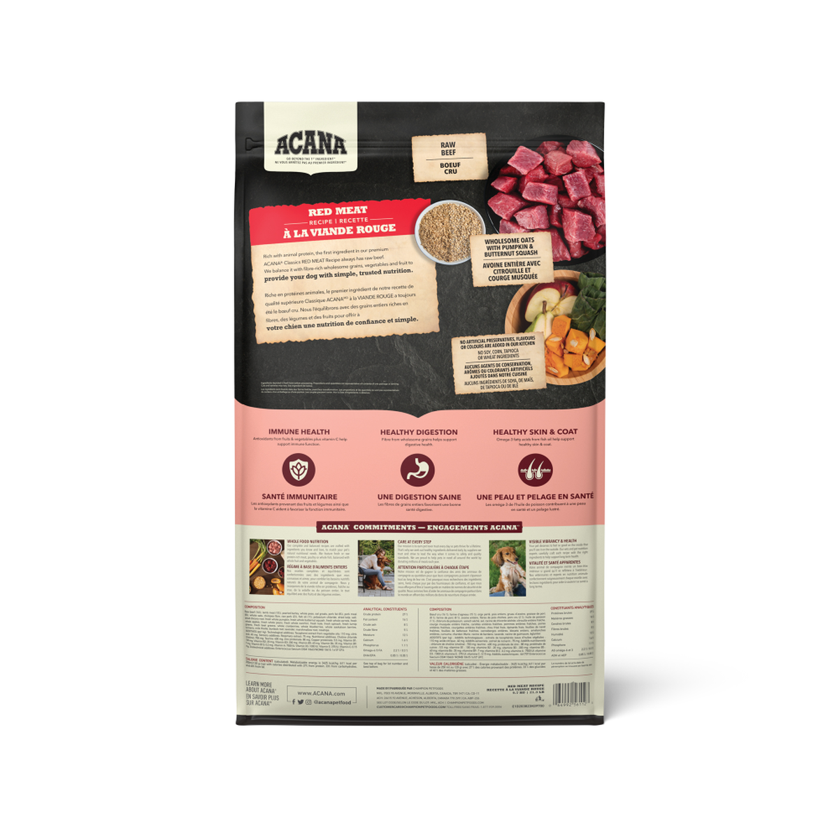 ACANA - 經典紅肉狗糧配方(2kg/6kg/9.7 kg)