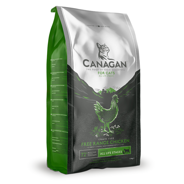 CANAGAN - 無穀物走地雞貓糧配方(1.5kg/4kg)