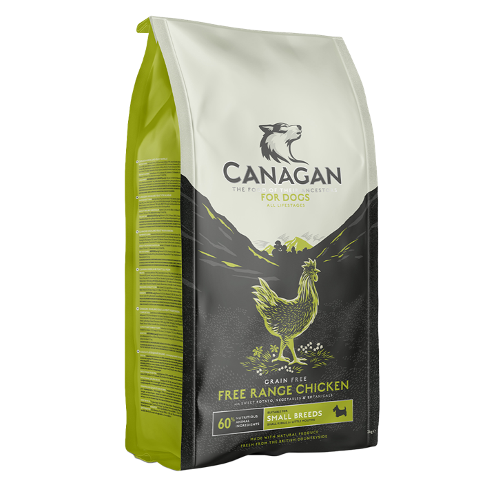 CANAGAN - 無穀物走地雞配方小型犬專用(2kg/6kg)