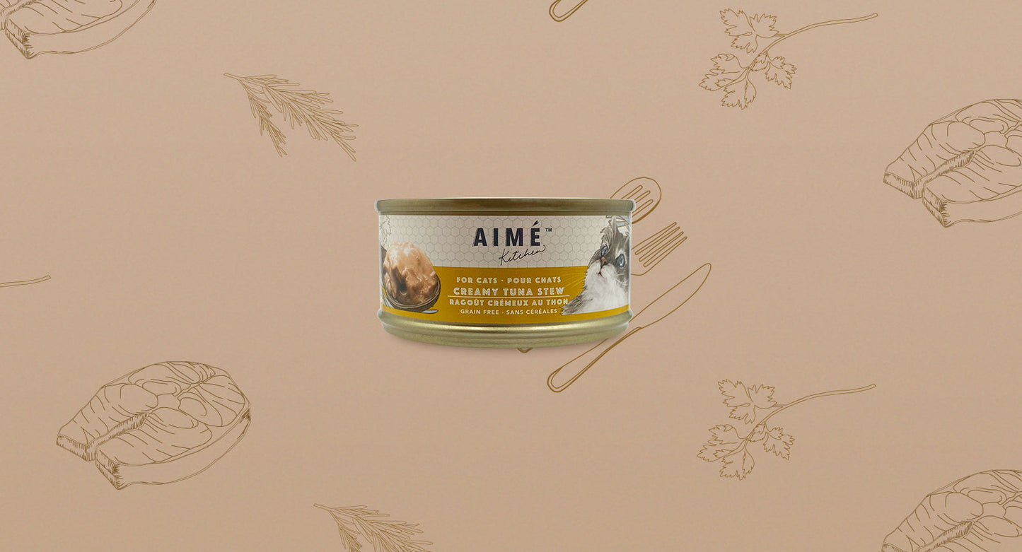 Aimé Kitchen - 啖啖肉補水系列 - 無穀物營養貓罐