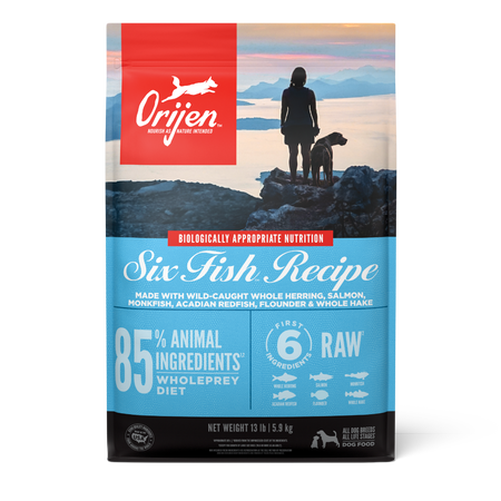 Orijen - 六種鮮魚無穀配方狗飼料(2kg/6kg/11.4kg)