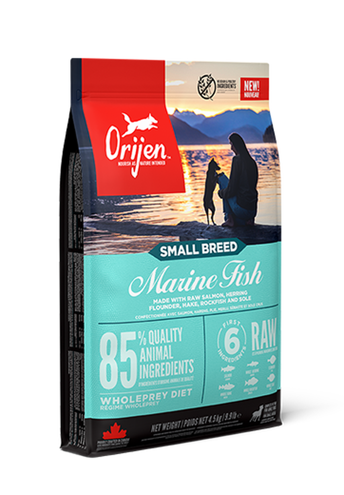 Orijen - 海洋魚小型犬無榖飼料(1.8kg/4.5kg)