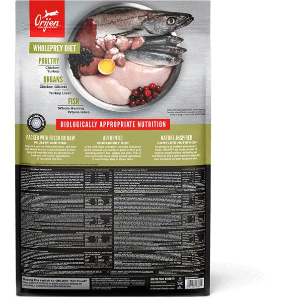 Orijen - 無穀配方老犬飼料(2kg/6kg/11.4kg)