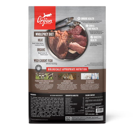 Orijen - 紅肉狗糧(2kg/6kg/11.4kg)