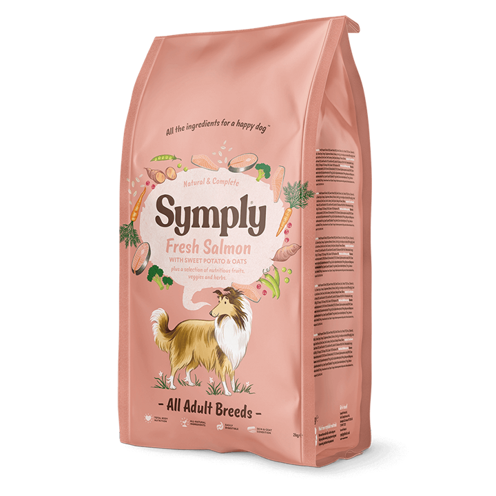 Symply - 鮮三文魚皮膚問題狗糧配方(2kg/6kg)