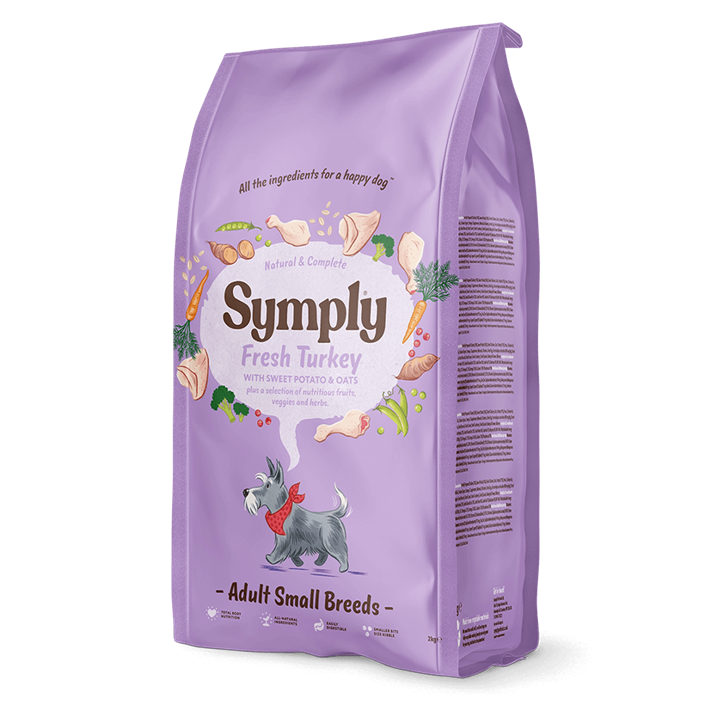 Symply - 鮮火雞肉敏感腸胃狗糧配方(2kg/6kg)