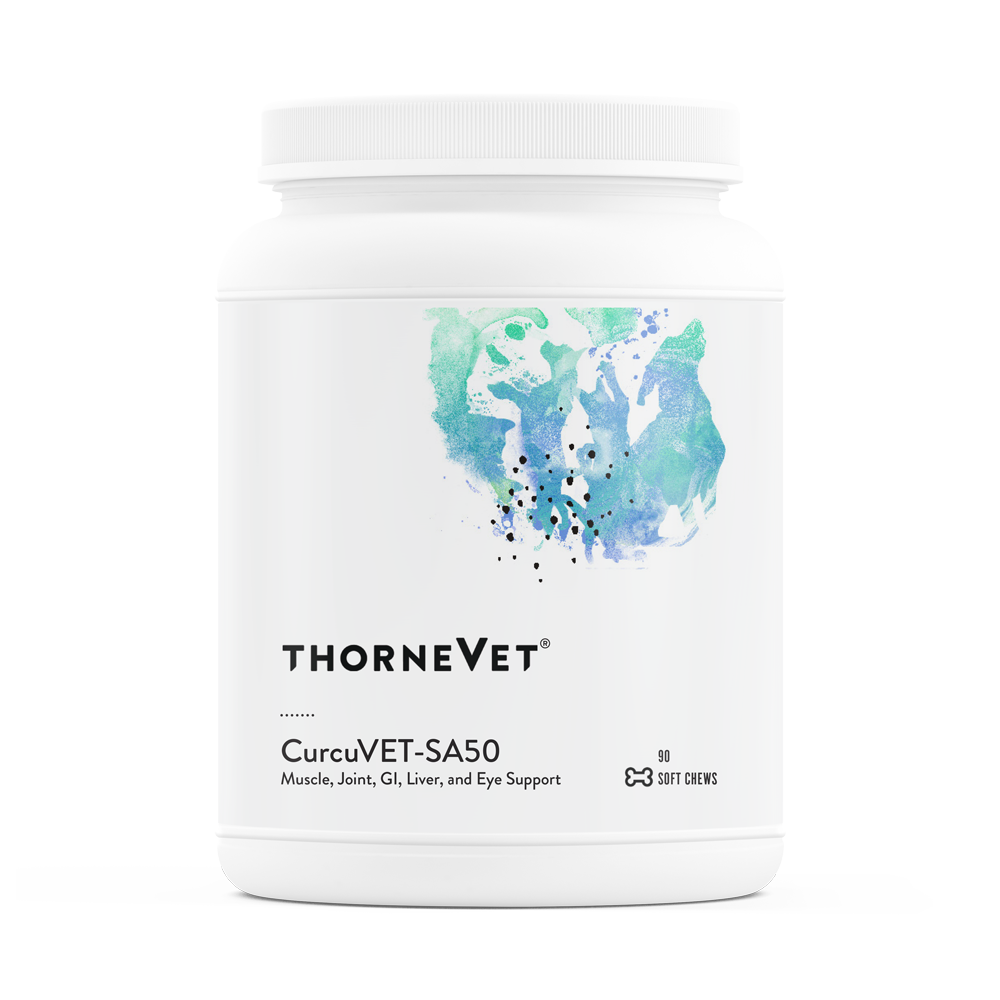 THORNE - CurcuVet-SA50 薑黃素 90 粒(貓/小型犬適用)