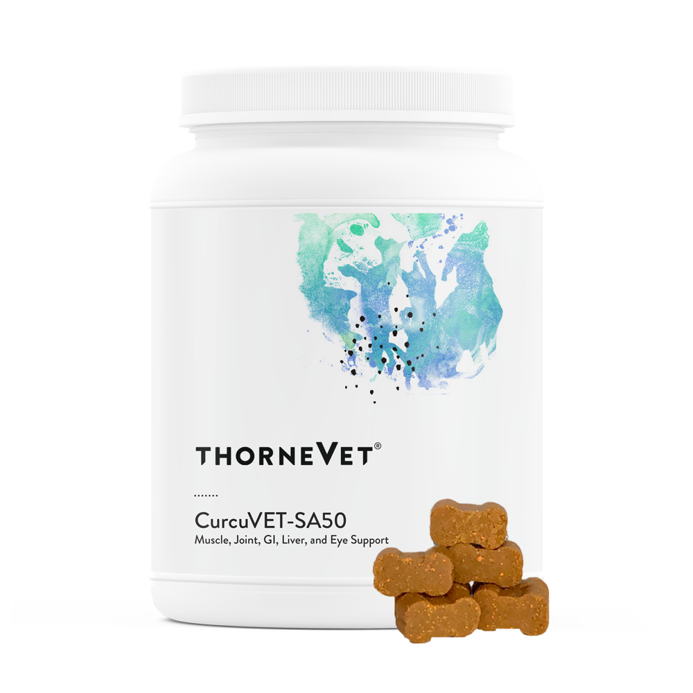THORNE - CurcuVet-SA50 薑黃素 90 粒(貓/小型犬適用)