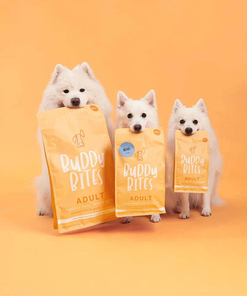 Buddy Bites成犬火雞甜薯乾狗糧