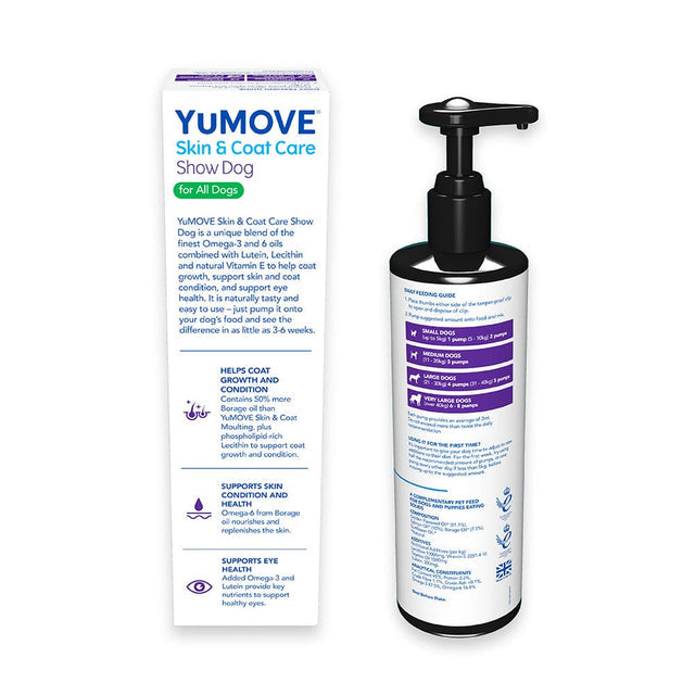 YuDERM - 星級美毛液 YuMEGA Show Dog 500ml(狗狗專用)