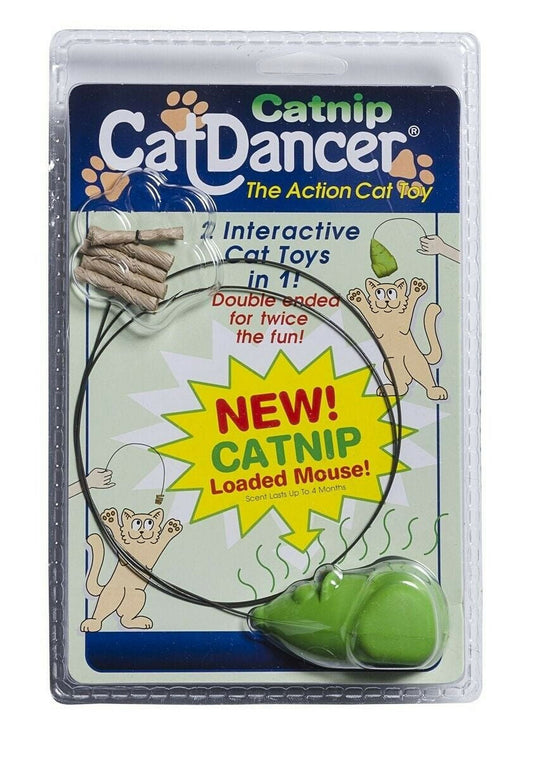 Cat Dancer - 貓薄荷鼠標逗貓棒