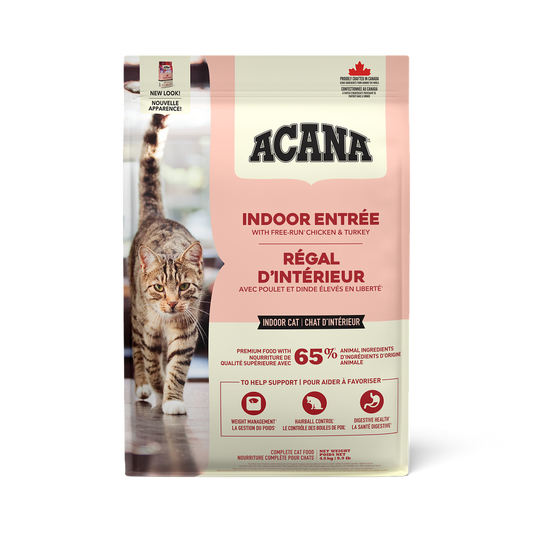 ACANA - 無穀室內貓乾糧（1.8kg／4.5kg）