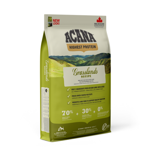 ACANA - 無穀物狗糧地域素材草原配方（2kg／11.4 kg）