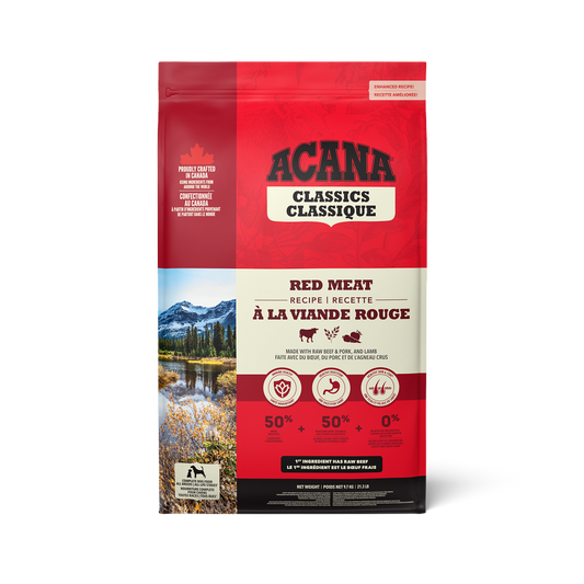 ACANA - 經典紅肉狗糧配方（2kg／6kg／9.7 kg）