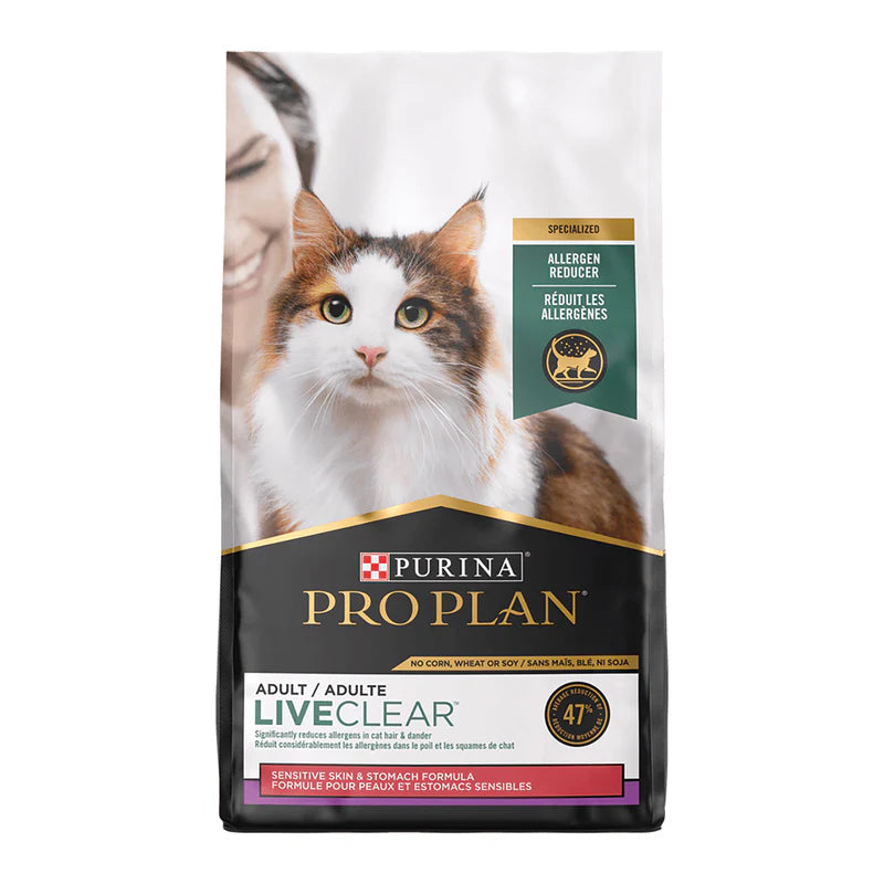 PURINA® PRO PLAN® 舒敏系列™ 成貓敏感皮膚及腸胃配方 (火雞) 3.2磅
