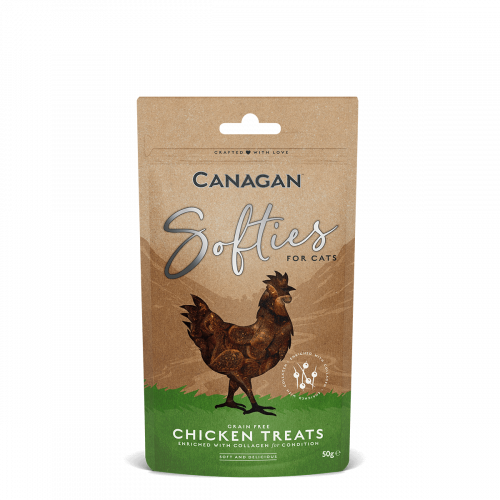 CANAGAN - 膠原蛋白貓貓小食系列（雞肉／三文魚）