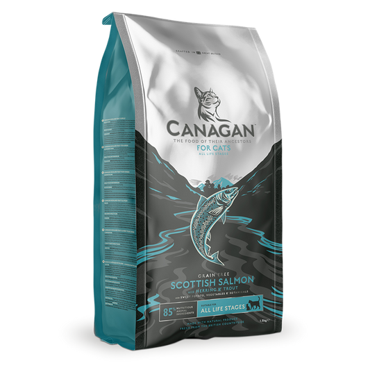 CANAGAN - 無穀物蘇格蘭三文魚貓糧配方（1.5kg／4kg）