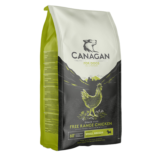 CANAGAN - 無穀物走地雞配方小型犬專用（2kg／6kg）