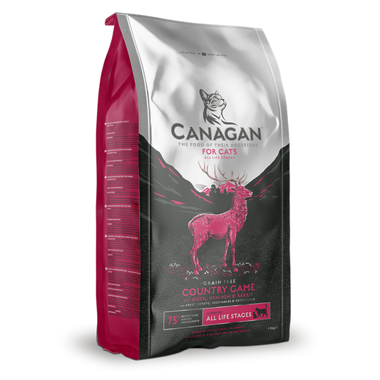 CANAGAN - 無穀物田園野味貓糧配方（1.5kg／4kg）