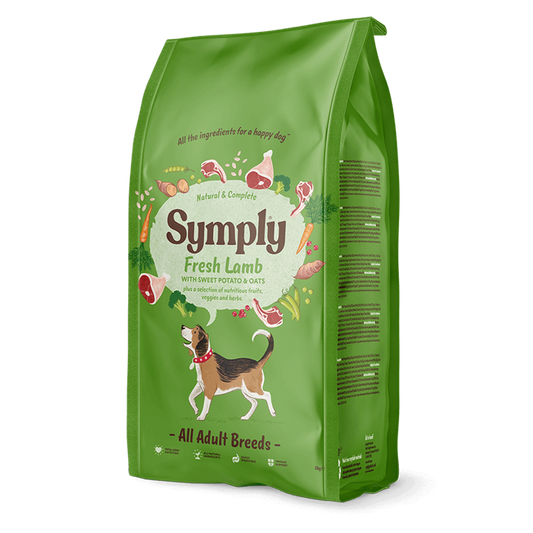 Symply - 鮮羊肉過敏皮膚狗糧配方（2kg／6kg）