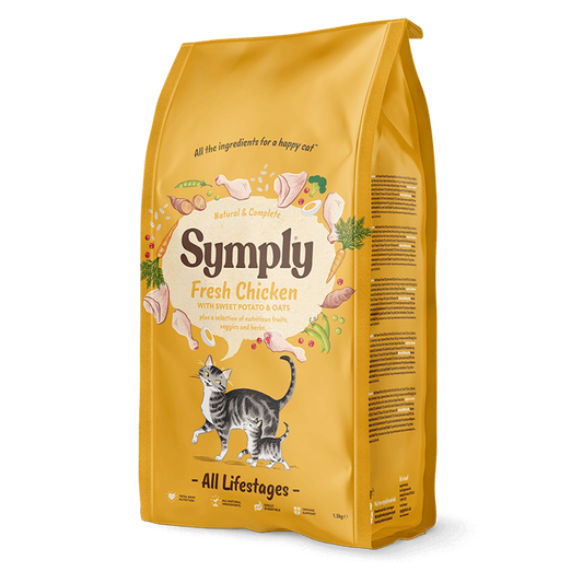 Symply - 鮮雞肉全方位貓糧配方（1.5kg／4kg）