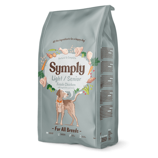 Symply - 鮮雞肉皮膚及腸胃問題狗糧配方（2kg／6kg／12kg）
