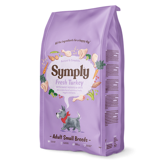 Symply - 鮮火雞肉敏感腸胃狗糧配方（2kg／6kg）
