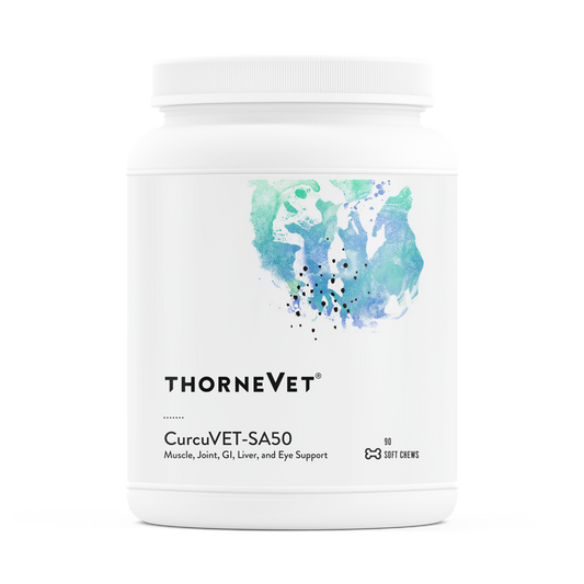 THORNE - CurcuVet-SA50 薑黃素 90 粒（貓／小型犬適用）
