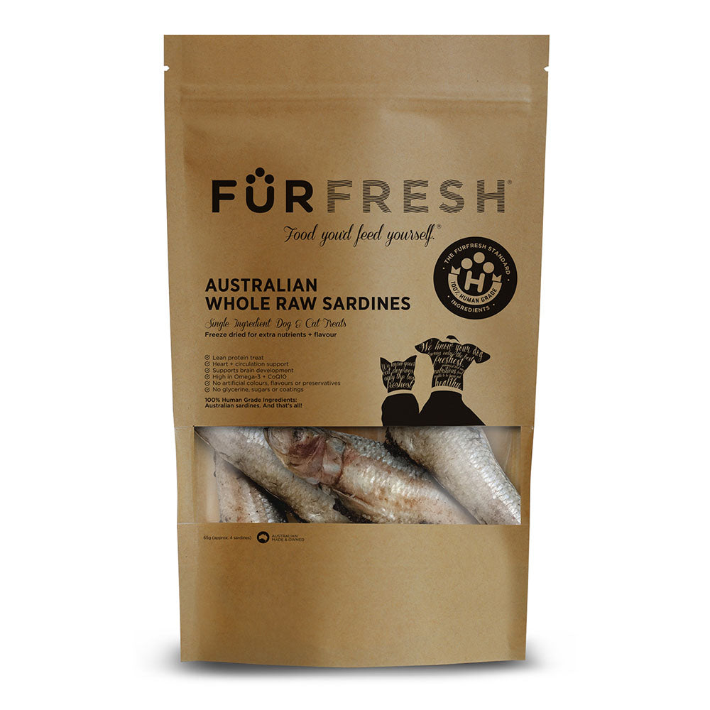 FurFresh澳洲凍乾原條沙甸魚 (7/8/2025到期)